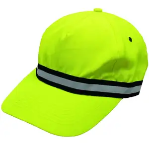 Topi Bisbol Reflektif Hi Vis Topi Keselamatan Pekerja Topi Keamanan