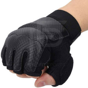 Gants MMA personnalisables en cuir pour adultes fabriqués avec votre propre logo pour les arts martiaux et la boxe - Product Image 5