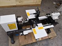 Machine pour fabrication de perles, 4 axes, deux couteaux, lames, multifonctions, mini mocn, bois, lames, tour