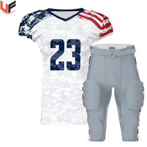 Personalizable Fútbol Americano Jersey Práctica Pantalón Uniformes para Hombres Niños Spandex Logo Edad Último Diseño OEM Personalizado - Product Image 5