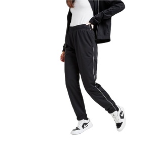 Survêtement Sexy 3 pièces gris taille haute, pantalon de survêtement et manches longues, ensemble haut court surdimensionné pour femmes - Product Image 2