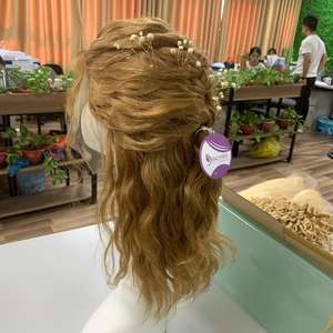 Haute Qualité Suisse Hd Dentelle Frontale Perruque pour Femmes Corps Ondulé Couleur 27 Extension de Cheveux Fabricant OEM OBM - Product Image 2