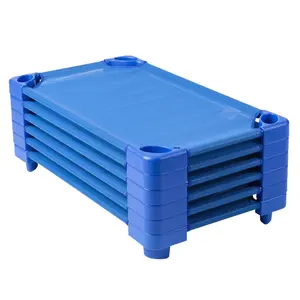 S size easy to store stackable kids bed for kindergarten