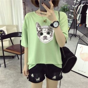Plain Pullover Lady t Shirt Custom Blank t Shirt for Woman Casual Fashion Sublimation t Shirt Polyester - Product Image 2