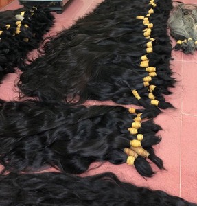 Prix de gros de la machine de tissage d'extensions de cheveux vierges brésiliens Remy Double trame toutes les couleurs conviennent à la meilleure qualité - Product Image 1