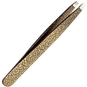 Wholesale Private Label Custom High Quality Slanted Head Eyebrow Clip Stainless Steel Eyebrow Tweezers - Product Image 3