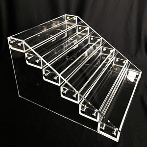 6-Layer <b>Acrylic</b> Display Rack for Nail Polish Essential Oils Ink-Essential Desktop <b>Storage</b> Stand for Table Display - Product Image 2