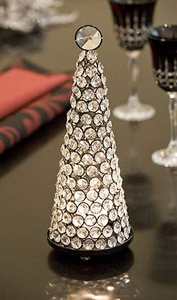 Porte-bougie en fil d'argent de luxe fantaisie moderne de qualité supérieure avec porte-pilier en verre avec bougeoirs en verre à vin - Product Image 6