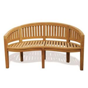 Wholesale Modern Design Premium Quality Beautiful Peanut <b>Bench</b> <b>Garden</b> Outdoor Furniture From Indonesia - Product Image 1