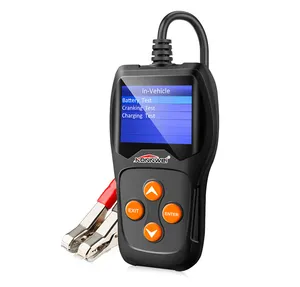 12 V автомобильный аккумулятор тестер KONNWEI KW600 100 для 2000CCA 12 вольт батарея анализатор инструмент для быстрое вращение зарядки диагностический инструмент