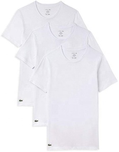 T-shirt unisexe en coton/fibre de bambou à col en V, tricoté, faible MOQ, décontracté, avec logo imprimé personnalisé et caractéristiques écologiques - Product Image 5