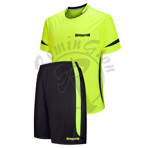 Uniforme de fútbol cómodo y transpirable para hombre de tamaño adulto 100% uniforme de fútbol de Color sólido de alta calidad para hombre - Product Image 1