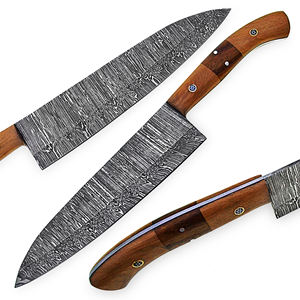 Couteau de chef en acier Damas fait main de 13 pouces, catégorie de produits couteaux - Product Image 1