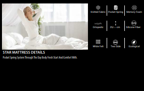 Great camram — matelas turque en mousse, haute densité - Product Image 4