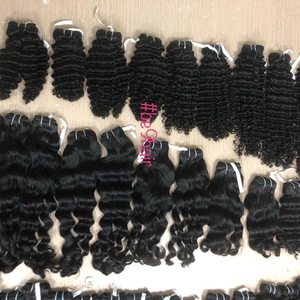 Extension de cheveux naturels body wave, cheveux humains mélangés, vente en gros, mélange - Product Image 2