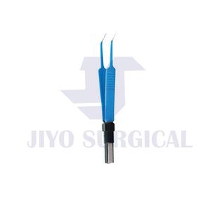 Pince bipolaire isolée en acier inoxydable de qualité A + Équipement chirurgical manuel avec pointe droite - Product Image 3