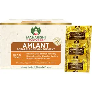 Таблетки Maharishi Ayurveda Amlant (60 таблеток)-таблетки amla для иммунитета