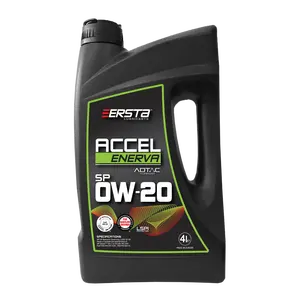 低粘度高品位洗剤自動車用潤滑剤PCMO-ACCEL ENERVA SP0W20乗用車モーターオイル0w20エンジンオイル