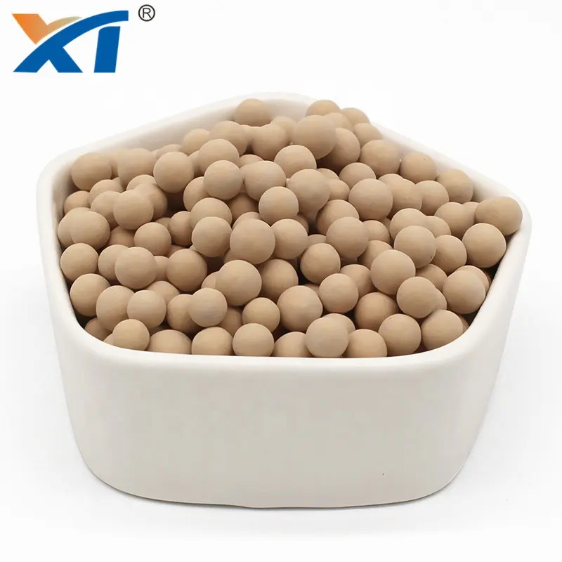 1.7-2.5mm granule zeolite 13x molecular sieve desulfurization adsorbent for oil and gas operation