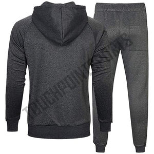 Stylish Sports Camouflage Casual High Quality Custom <b>Men</b> Jogger And Hoodie Tracksuit Set - Product Image 3