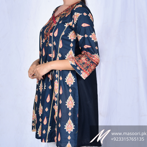 Anrakha Summer Collection Broderie numérique de pelouse pour vêtements de style indien et pakistanais - Product Image 3