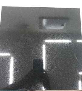 Pierre de grande taille polie par dalle de granit noir absolu de la meilleure qualité avec le style industriel de conception - Product Image 3