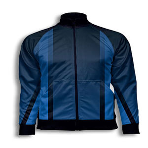 เสื้อแจ็กเก็ตกีฬาที่มีคุณภาพสูงสำหรับฤดูหนาวหนังวัวระบายอากาศได้มีซิปพิมพ์ซับลิเมชันแบบกำหนดเอง - Product Image 2