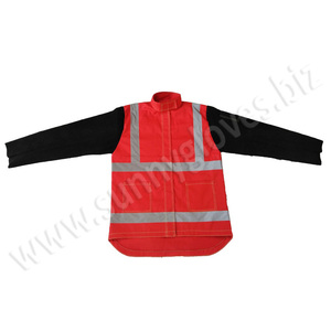 Veste de soudage de qualité supérieure résistante à la flamme, pour soudeur en cuir fendu robuste, veste de sécurité - Product Image 3