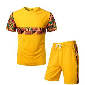 Camiseta deportiva personalizada para hombre, ropa de playa de dos piezas, chándal, conjunto corto, productos en oferta - Product Image 1