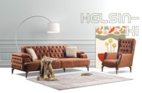 Canapé convertible moderne en bois, vente en gros directe d'usine, ensemble de meubles pour salon, maison, hôtel, salle à manger, bureau - Zumrut Helsinki