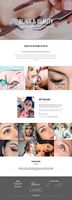 Conception de site Web e-commerce réactif Hatch pour cils, maquillage, beauté, services de marketing numérique B2B/C2C, SEO, support 24/7, logiciel