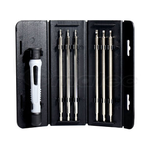 Lematec Precision Screwdriver <b>Set</b> 7 Pcs Magnetic Steel Double Head For DIY Workshop Hand Tools Storage Box - Product Image 5