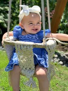 Macrame <b>Swing</b> Chairs-Handmade <b>Swing</b>- - Product Image 3