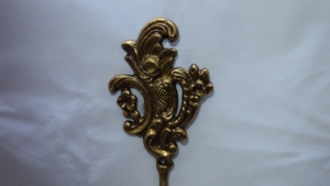 Vintage Antique Brass <b>Wall</b> Hook Decorative Coat Towel Hanger Hook with Ceramic Knob for Home Hotel Hardware - Product Image 2