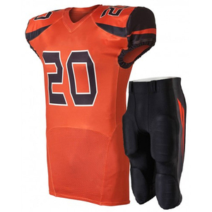 Camiseta de fútbol americano de sarga para jóvenes, uniformes de fútbol americano personalizados para adultos, venta al por mayor y barata - Product Image 1