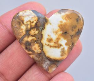 Cobra Jasper พลอยแจสเปอร์รูปหัวใจ,พลอยโมราทรงหลวมพลอยสีม่วงรูปหัวใจ - Product Image 1