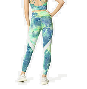 ชุดกางเกงโยคะเอวสูงสำหรับผู้หญิง,กางเกงเลกกิ้งออกกำลังกายตาข่ายหุ้มข้อเว้ากางเกงรัดรูปฟิตเนสสำหรับผู้หญิง - Product Image 4