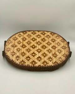 Plateau de service à café en rotin design en nid d'abeille de forme personnalisée avec une finition élégante, parfait pour les articles d'hôtel les plus vendus - Product Image 4