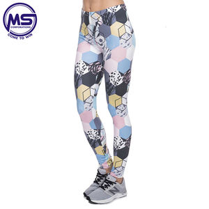 Leggings pour femmes Spandex Pantalon de yoga extensible dans les quatre sens Outwork Sports Gym Fitness Camo Printed Leggings - Product Image 2