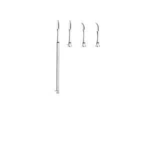 Instruments chirurgicaux dentaires manuels de couteau de gomme de cendre d'acier inoxydable de haute catégorie - Product Image 1