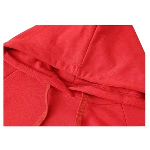 Sudadera con Capucha para Mujer 2024, Informal, de Color Sólido, Gruesa, 100% Algodón Felpa, Mangas Regulares, Invierno, Impresión Personalizada - Product Image 2