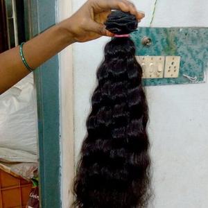 Extensiones de cabello humano ondulado natural indio 100% - Product Image 1