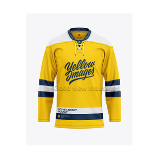 Maillot de Hockey sur glace pour homme, dernière conception, vente en gros - Product Image 2