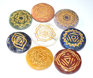 Buy Online Thymus Chakra Set - 3 With Crystal : Thymus Chakra Set - 3 With Crystal for Sale - Product Image 1