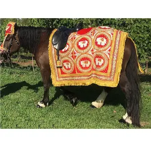 Indian Wedding Horse Costume Attire Supplier Hand Work Horse Costume for Wedding Baraat Horse Costume for Traditional Wedding manufacturers