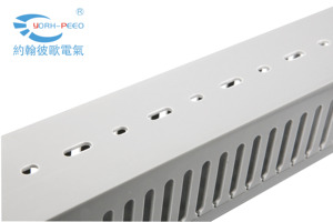 YORH-PEEO Vật Liệu PVC Cứng 45X65 45X80 Hẹp Rãnh Tường Hệ Thống Dây Điện Ống Nhựa Đục Lỗ - Product Image 4