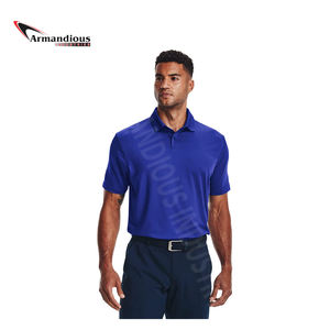 Polo de golf uniforme de conception personnalisée de haute qualité avec t-shirt polo homme à bas prix 100% coton - Product Image 2