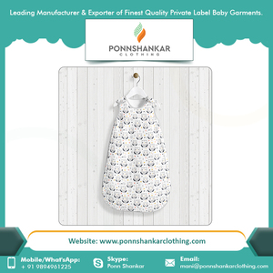 Adjustable Organic Cotton Newborn Sleeping <b>Bed</b> Comfortable Infant Sleeveless Sleep <b>Bag</b> with Soft Print Best Price - Product Image 3