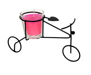 Brassworld India Handmade Miniature Rickshaw Cycle Candle Stand Tall Metal Ins Style Home Decoration <b>Candlestick</b> <b>Holder</b> - Product Image 2