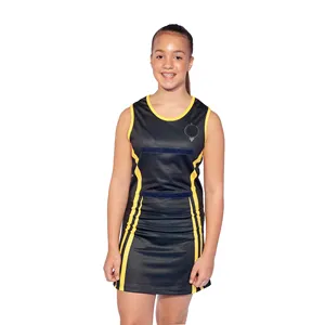 Quick dry Girls Netball Jersey Uniform Sportswear Sublimation Printed Breathable Plus size uniforms